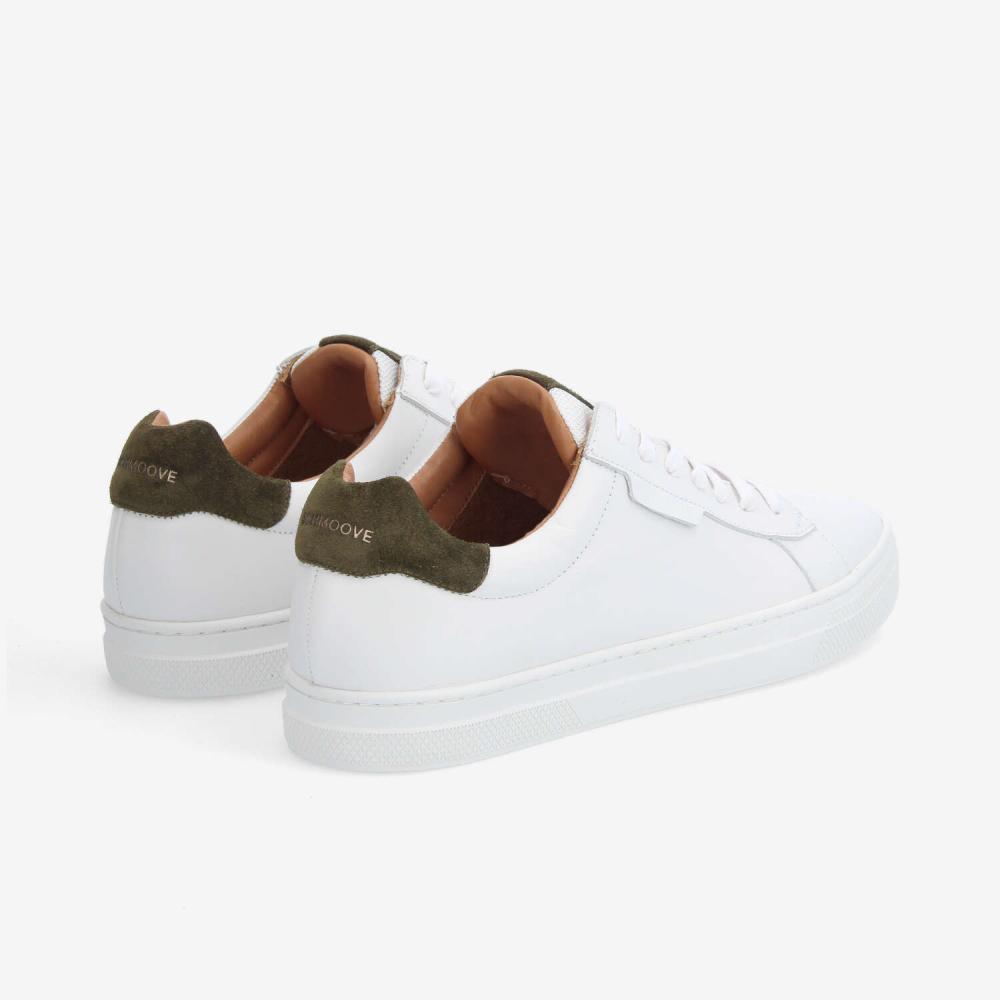 SPARKLE SNEAKER M - NAPPA/SUEDE - BLANC/VERT SPARKLE SNEAKER M - NAPPA/SUEDE - BLANC/VERT