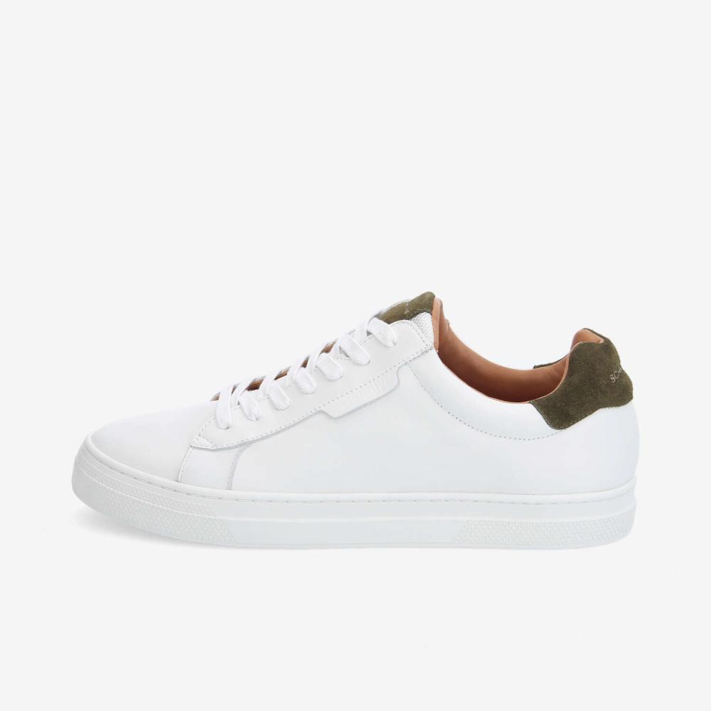 SPARKLE SNEAKER M - NAPPA/SUEDE - BLANC/VERT SPARKLE SNEAKER M - NAPPA/SUEDE - BLANC/VERT