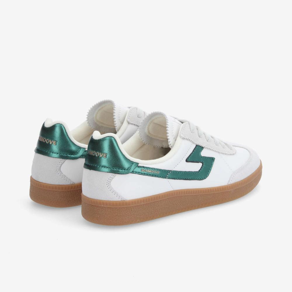 SHEFFIELD JOGGER W - NAP/SUEDE/METAL - WHITE/GREEN SHEFFIELD JOGGER W - NAP/SUEDE/METAL - WHITE/GREEN