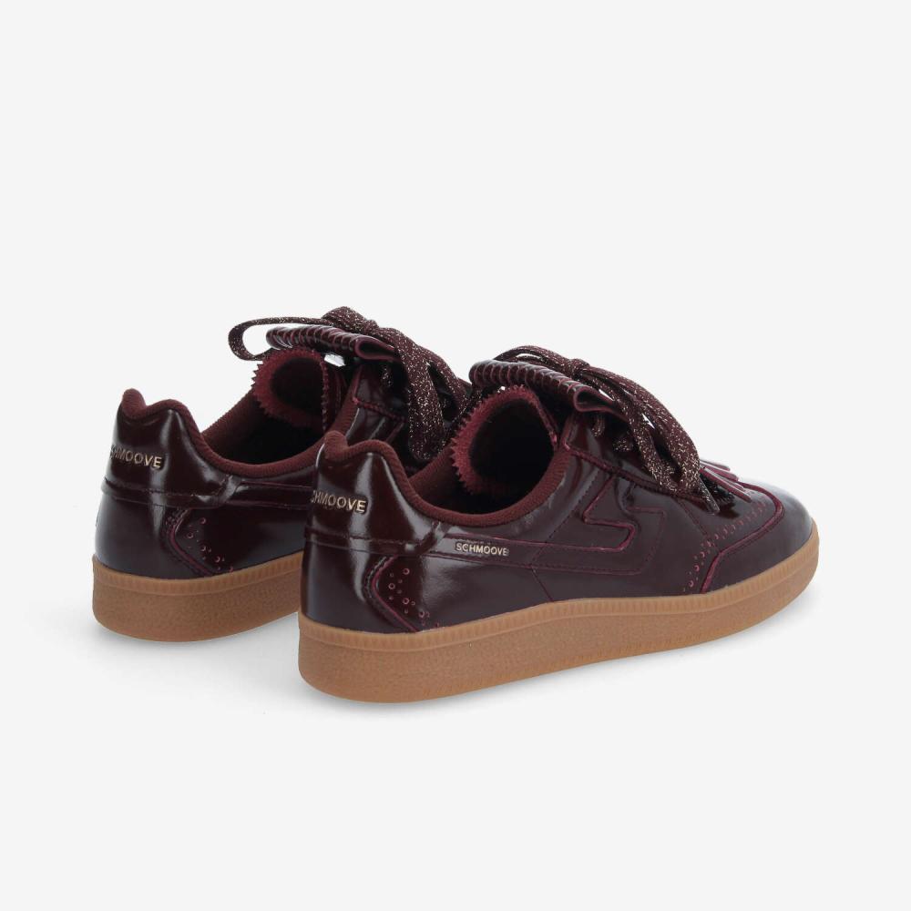 SHEFFIELD GOLF W - LACQUER LEATHER - BORDEAUX
