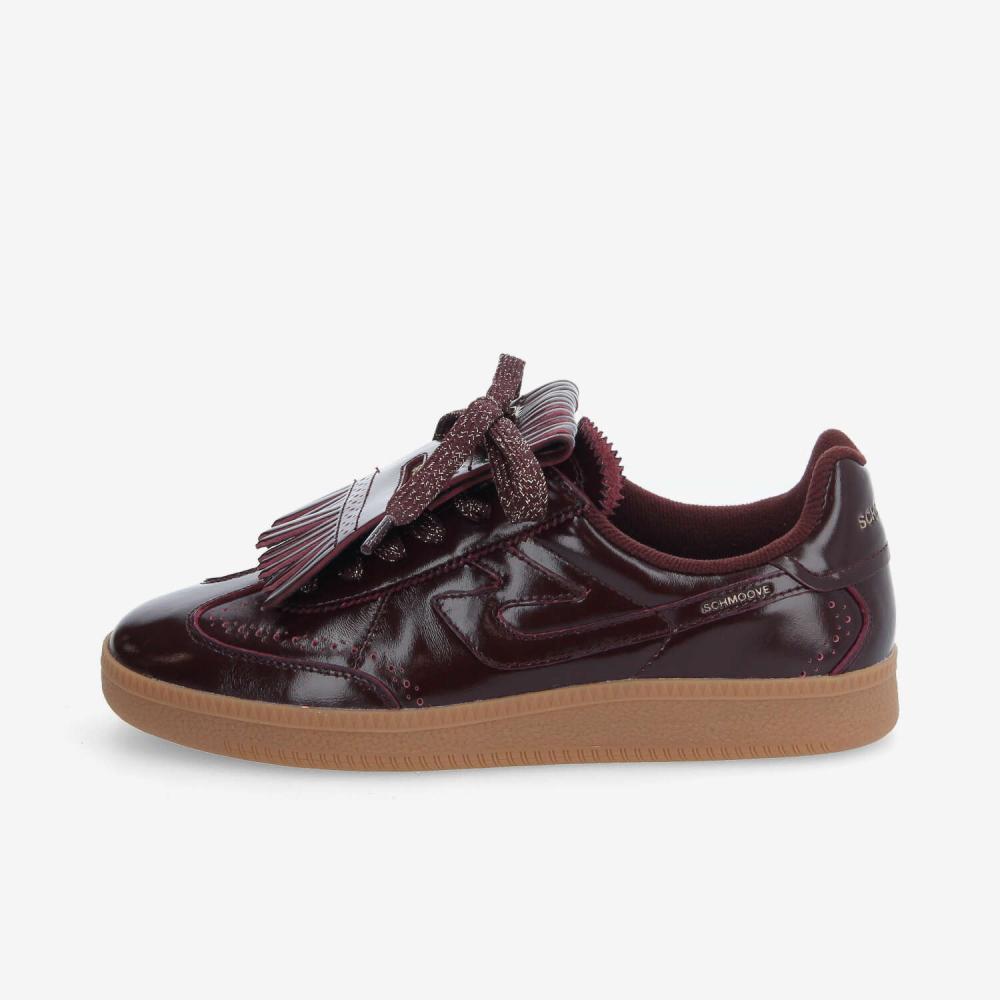 SHEFFIELD GOLF W - LACQUER LEATHER - BURGUNDY
