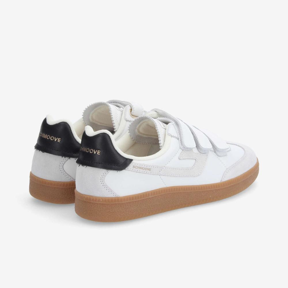 SHEFFIELD STRAPS W - NAPPA/SUEDE - WHITE SHEFFIELD STRAPS W - NAPPA/SUEDE - WHITE