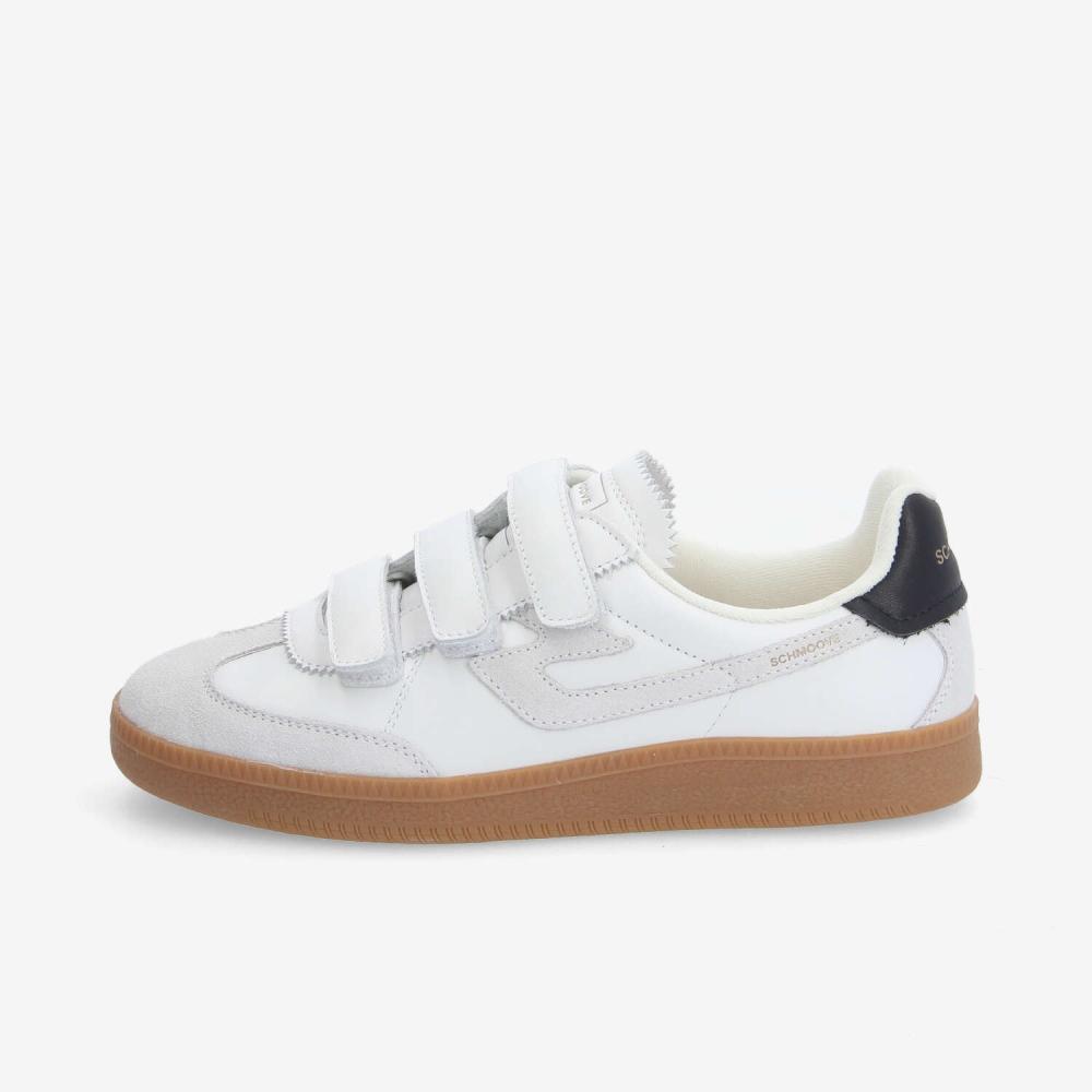 SHEFFIELD STRAPS W - NAPPA/SUEDE - WHITE SHEFFIELD STRAPS W - NAPPA/SUEDE - WHITE