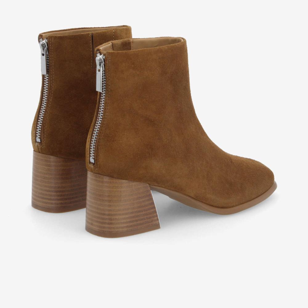SKARA BOOTS W - SUEDE - COGNAC SKARA BOOTS W - SUEDE - COGNAC