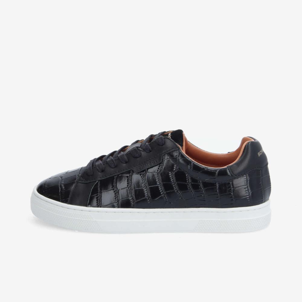 SPARKLE SNEAKER W - KROCO/NAPPA - BLACK SPARKLE SNEAKER W - KROCO/NAPPA - BLACK