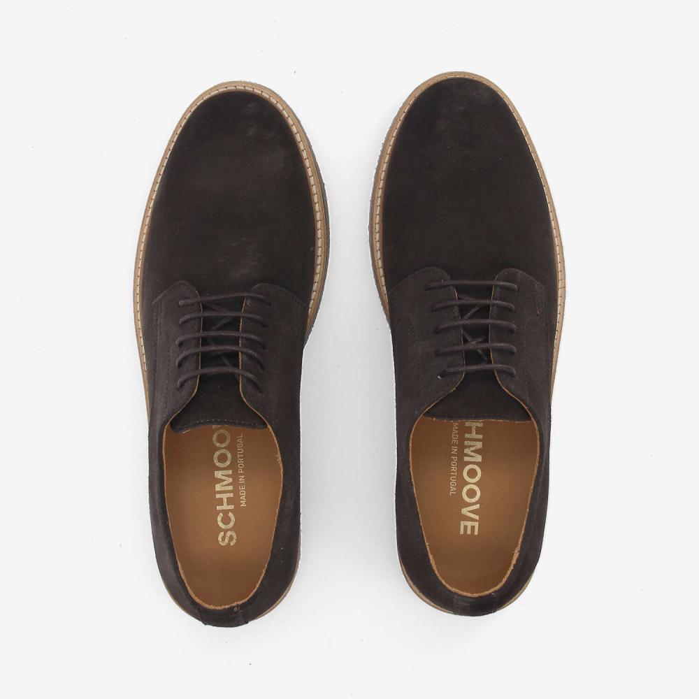 DUBLIN DERBY M - SUEDE - MARRON FONCE DUBLIN DERBY M - SUEDE - MARRON FONCE