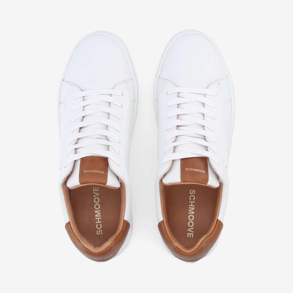SPARKLE SNEAKER M - NAPPA/CICLON - WHITE/CAMEL SPARKLE SNEAKER M - NAPPA/CICLON - WHITE/CAMEL