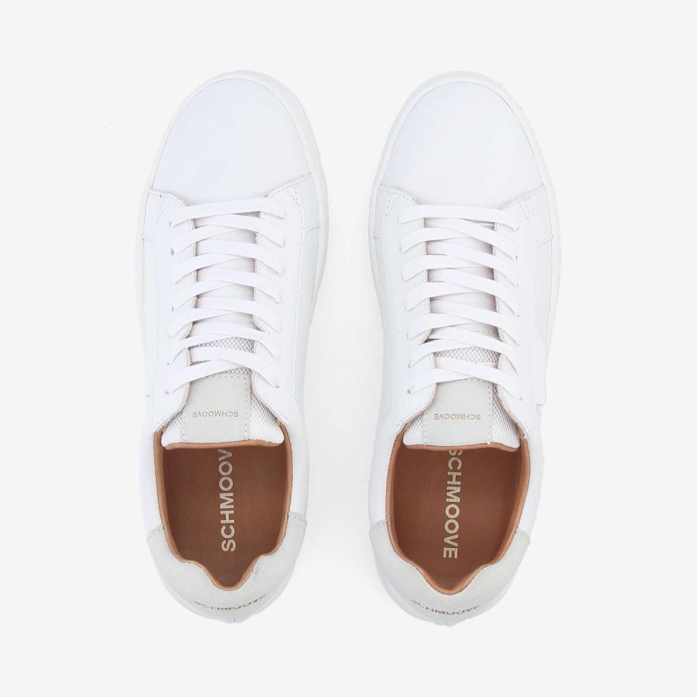 SPARKLE SNEAKER M - NAPPA/SUEDE - WHITE/BEIGE SPARKLE SNEAKER M - NAPPA/SUEDE - WHITE/BEIGE