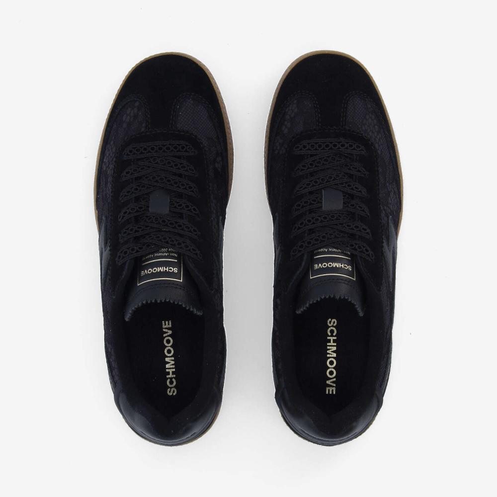 SHEFFIELD JOGGER W - DENTELLE/SUEDE - BLACK SHEFFIELD JOGGER W - DENTELLE/SUEDE - BLACK