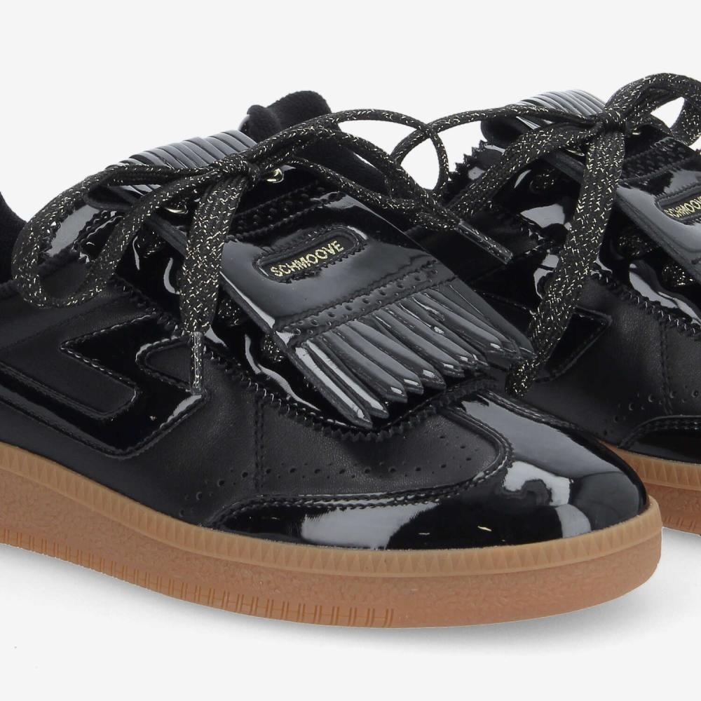 SHEFFIELD GOLF W - NAPPA/PATENT - NOIR