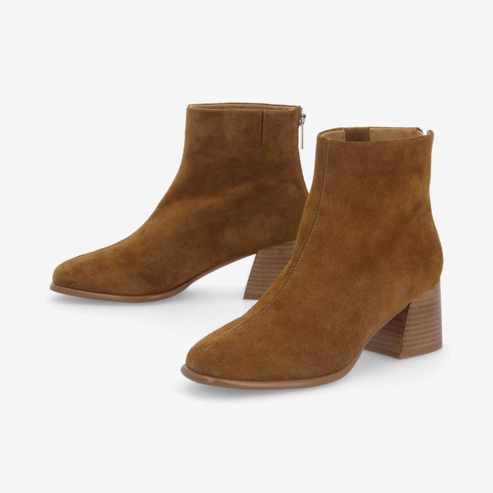 SKARA BOOTS W - SUEDE - COGNAC SKARA BOOTS W - SUEDE - COGNAC