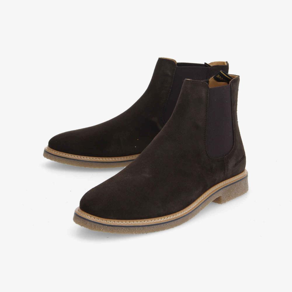 DUBLIN CHELSEA M - SUEDE - DARK BROWN DUBLIN CHELSEA M - SUEDE - DARK BROWN