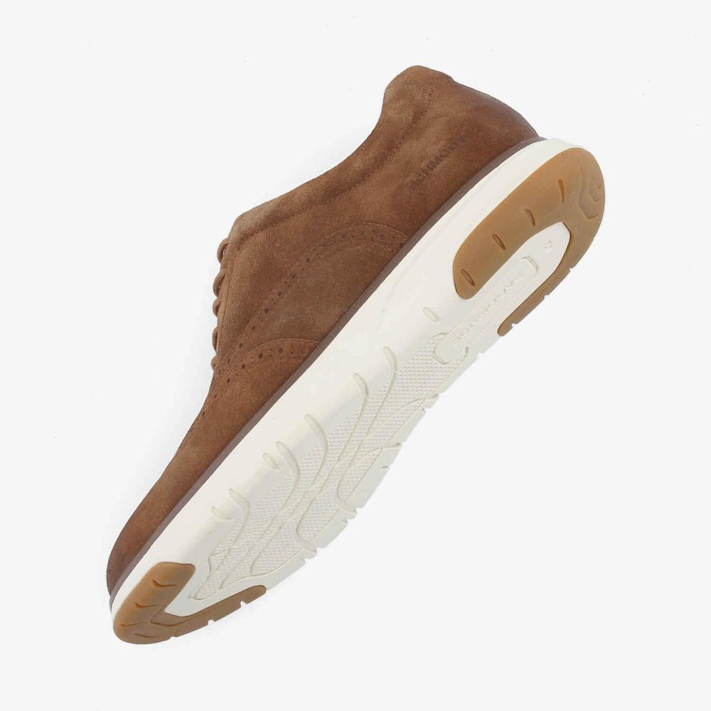 ECHO II BROGUE M - OILY SUEDE - CAMEL ECHO II BROGUE M - OILY SUEDE - CAMEL