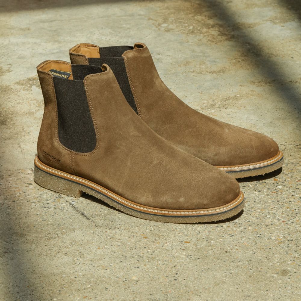 DUBLIN CHELSEA M - SUEDE - BROWN DUBLIN CHELSEA M - SUEDE - BROWN