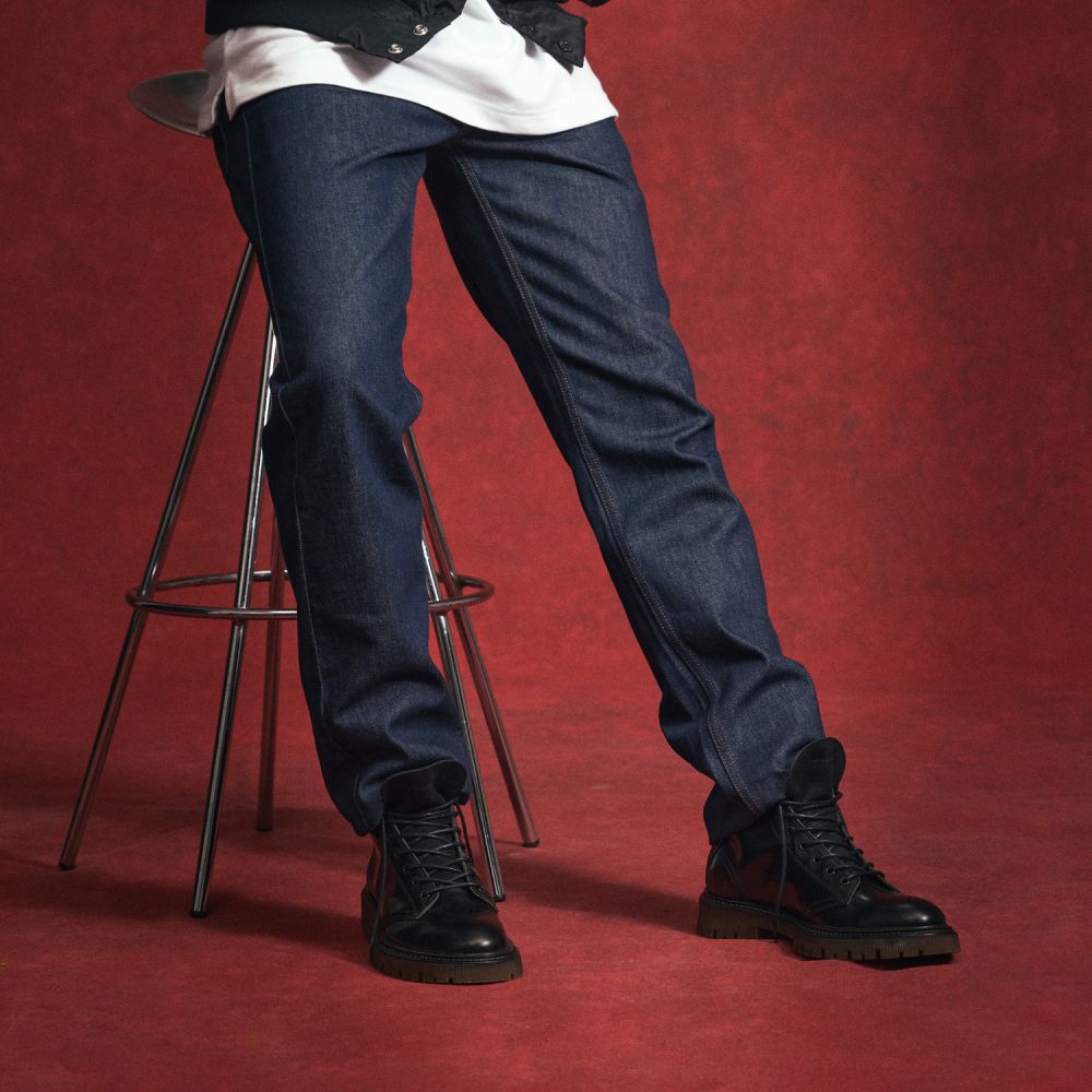 COMBAT BOOTS M - GLASS - NOIR COMBAT BOOTS M - GLASS - NOIR