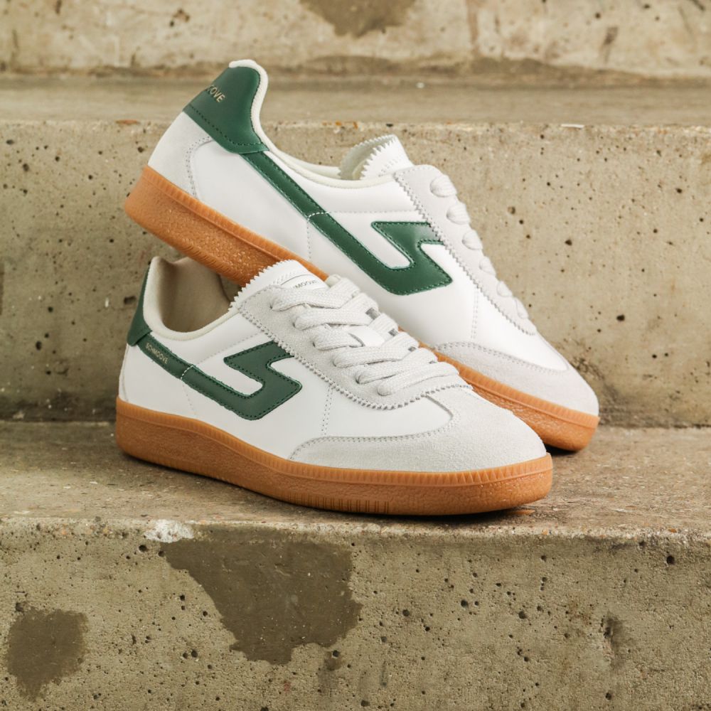 SHEFFIELD JOGGER M - NAPPA/SUEDE/NAP - WHITE/GREEN SHEFFIELD JOGGER M - NAPPA/SUEDE/NAP - WHITE/GREEN