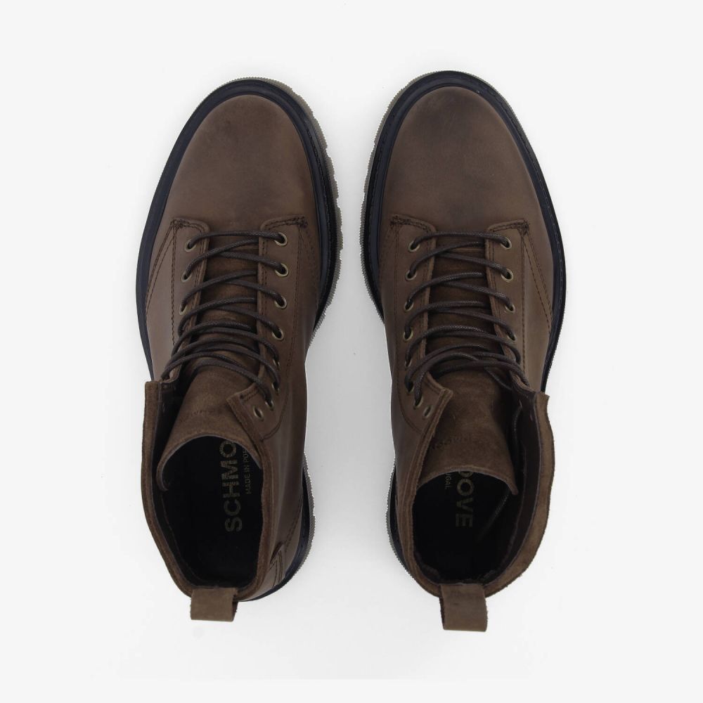COMBAT BOOTS M - BUARQ - BROWN