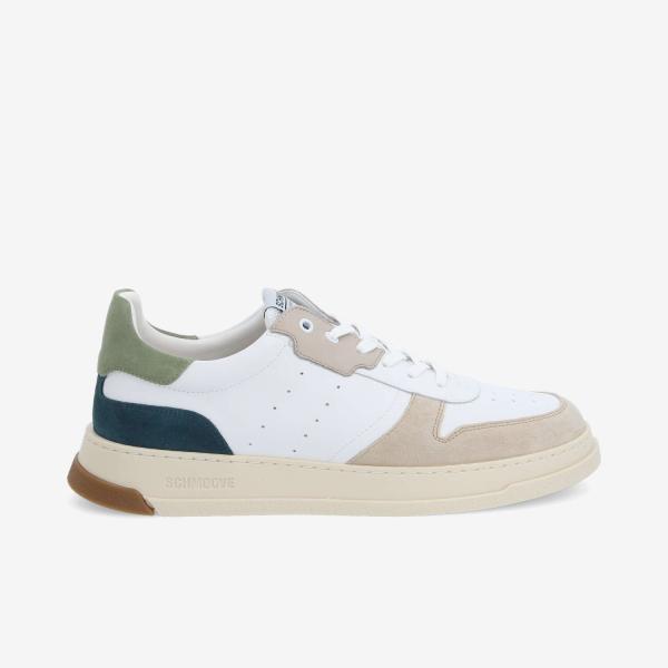 ORDER SNEAKER M - NAP/SUEDE/MESH - BLANC/VERT