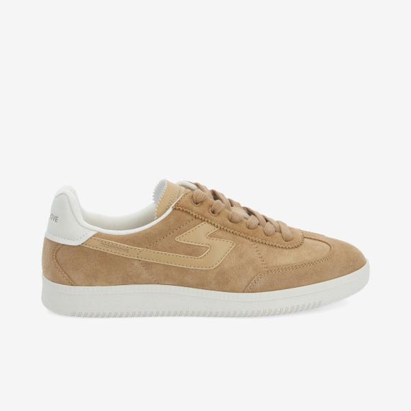 SHEFFIELD JOGGER M - SUEDE/NAPPA - SABLE/BLANC CASSÉ