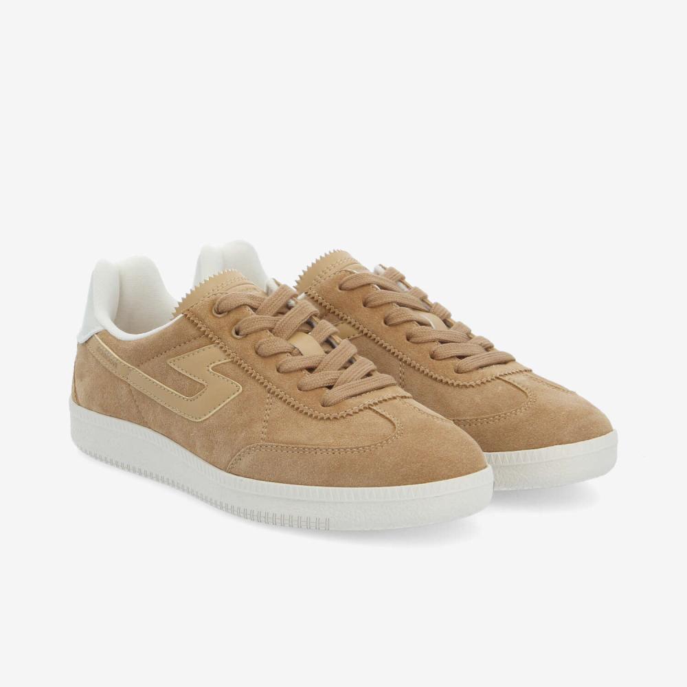 SHEFFIELD JOGGER M - SUEDE/NAPPA - BEIGE/OFF WHITE