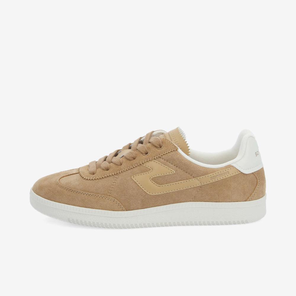 SHEFFIELD JOGGER M - SUEDE/NAPPA - SABLE/BLANC CASSÉ