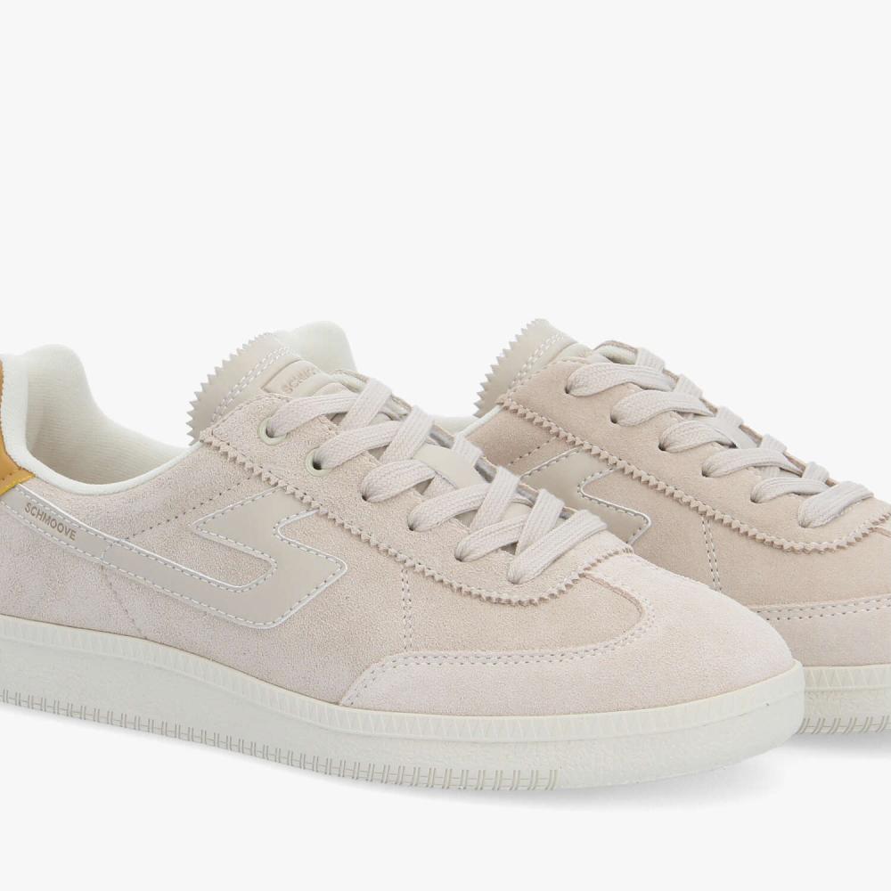 SHEFFIELD JOGGER M - SUEDE/NAPPA - IVORY/BROWN