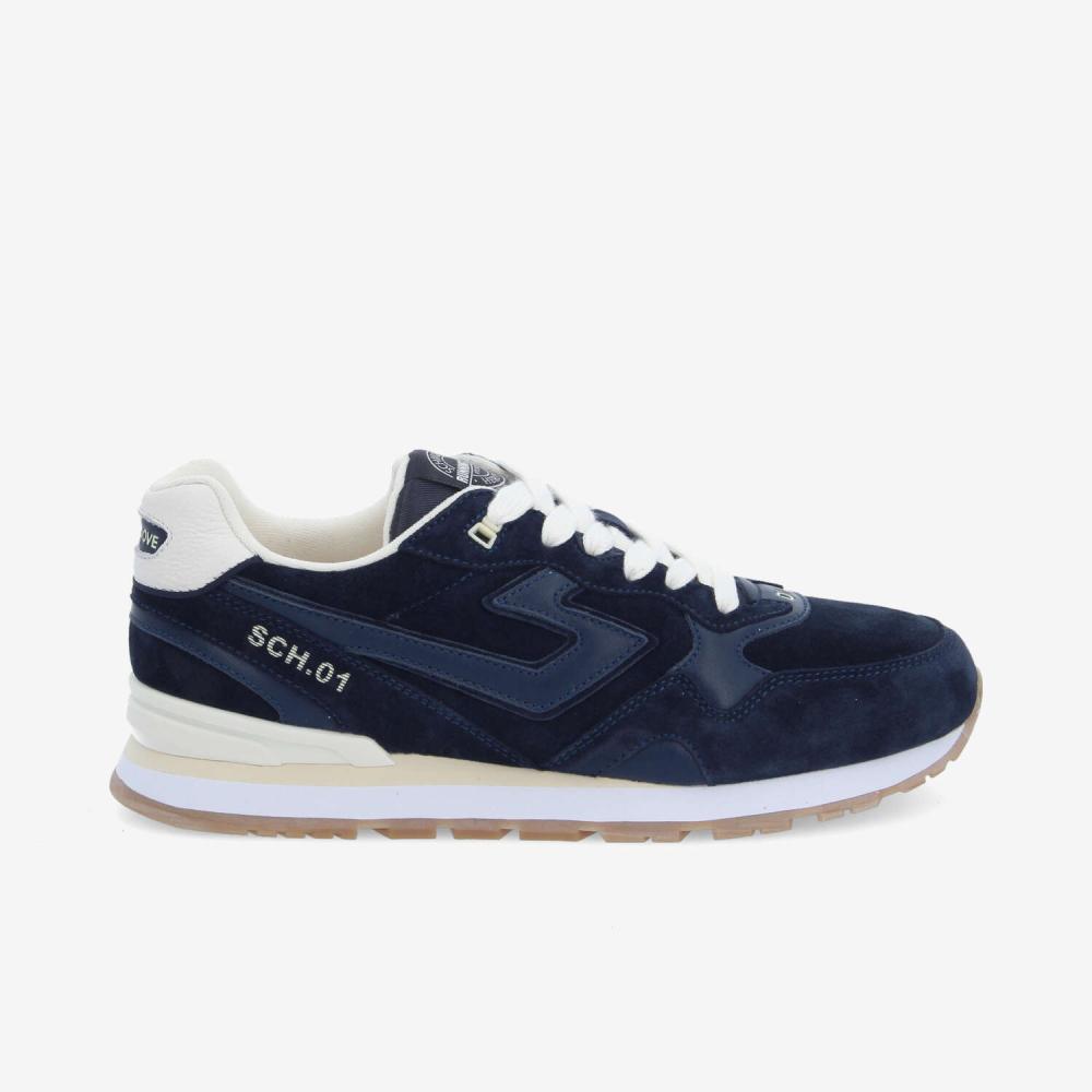CAPE CODE RUNNER M - SUEDE/NAPPA - BLEU MARINE