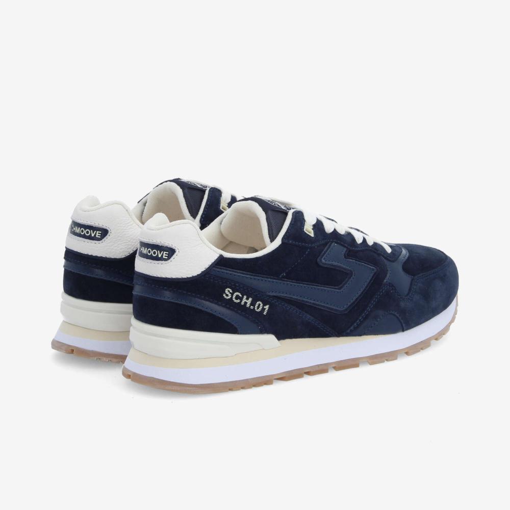 CAPE CODE RUNNER M - SUEDE/NAPPA - BLEU MARINE