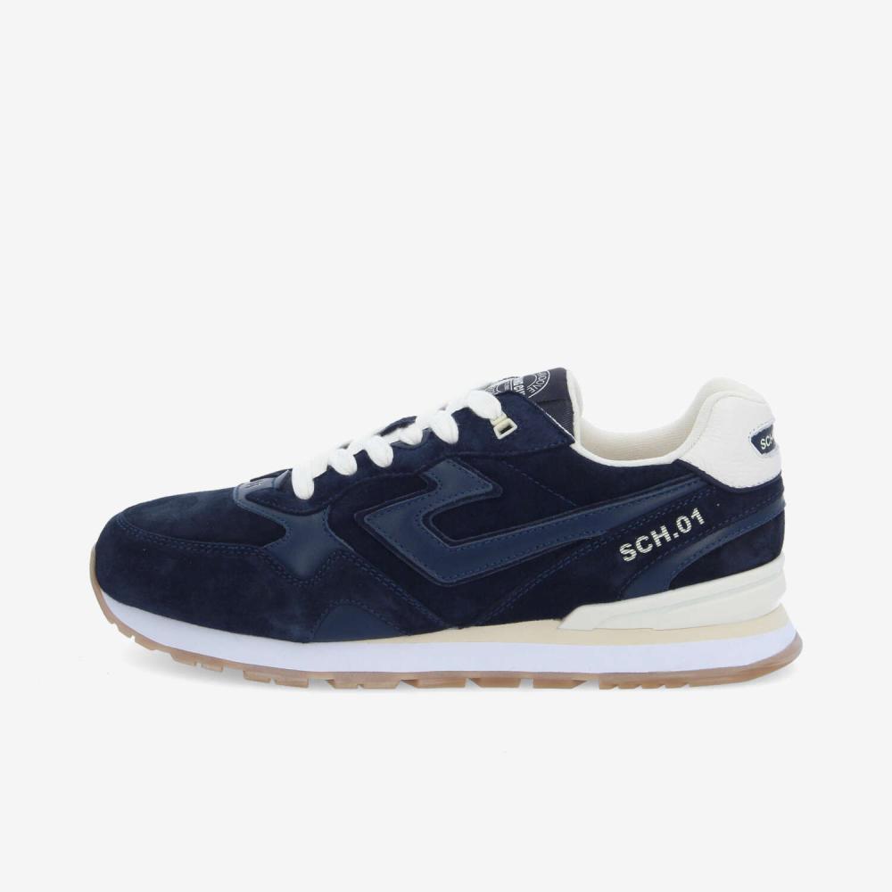 CAPE CODE RUNNER M - SUEDE/NAPPA - BLEU MARINE