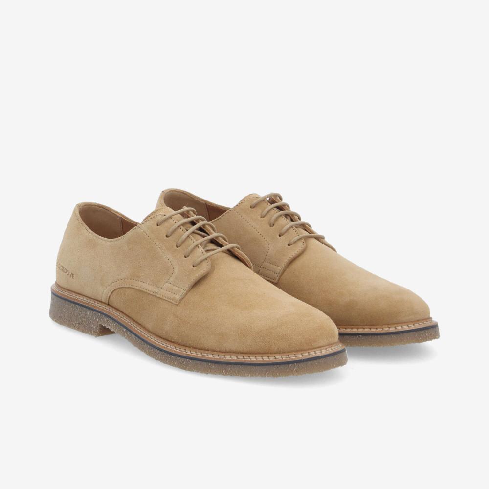 DUBLIN DERBY M - SUEDE - CAMEL