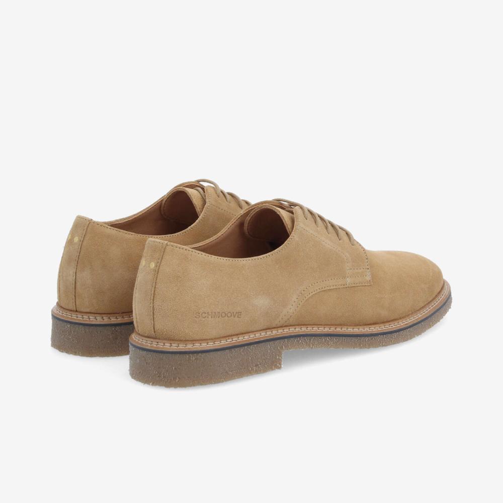 DUBLIN DERBY M - SUEDE - CAMEL