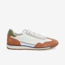 Autre image de CAMDEN SNEAKER M - NYLON/SUEDE/NAP - BLANC CASSÉ/MARRON/VERT