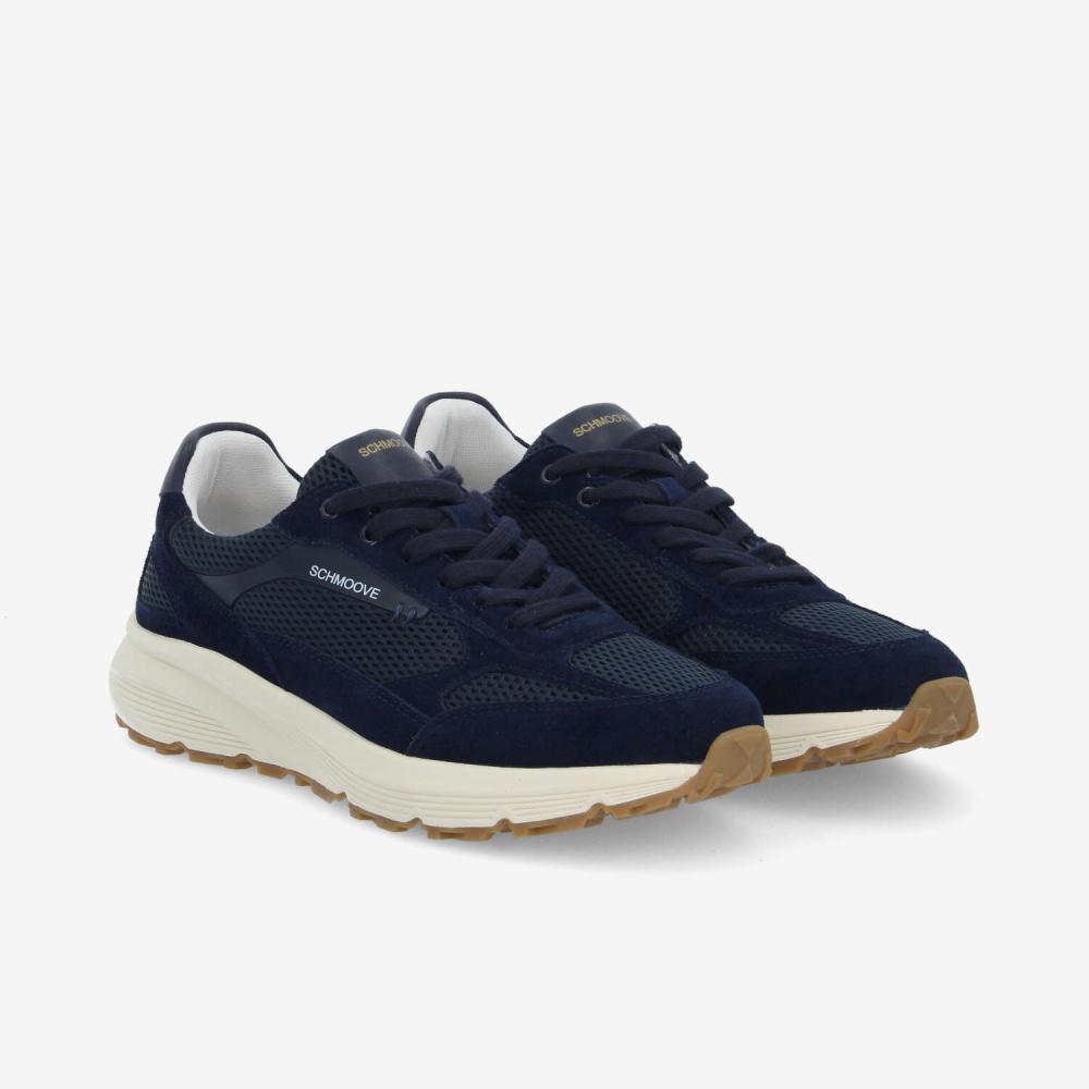 DUSK RUNNER M - MESH/SUEDE - NAVY