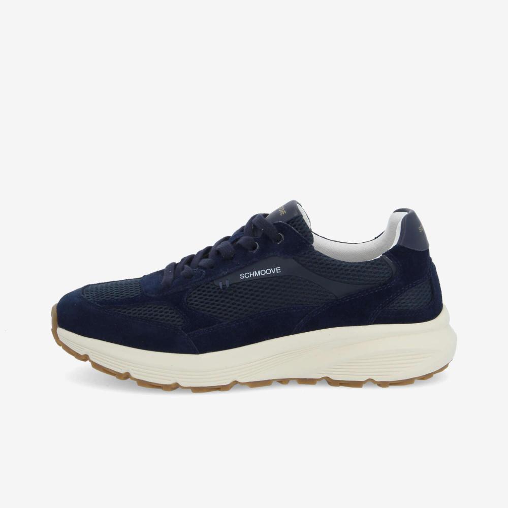 DUSK RUNNER M - MESH/SUEDE - BLEU MARINE