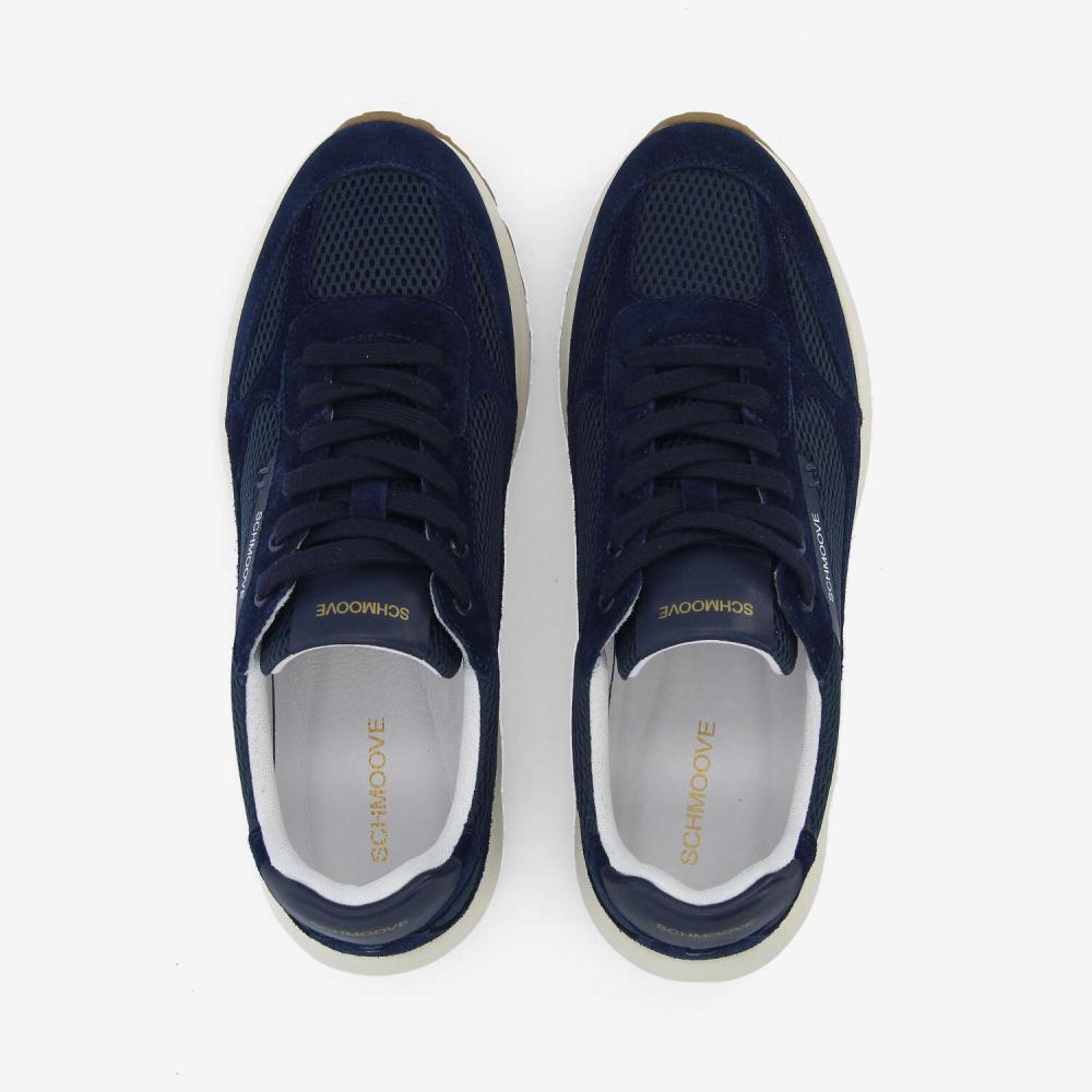 DUSK RUNNER M - MESH/SUEDE - NAVY