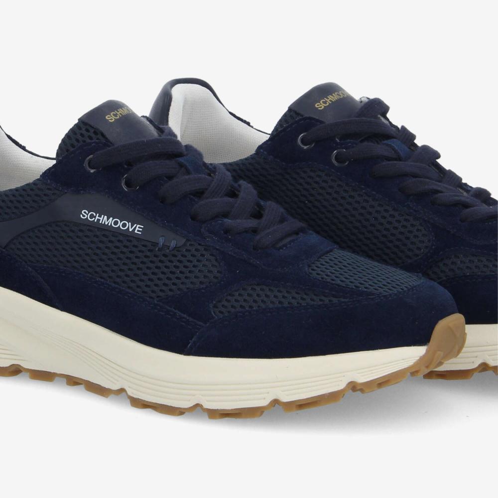 DUSK RUNNER M - MESH/SUEDE - NAVY