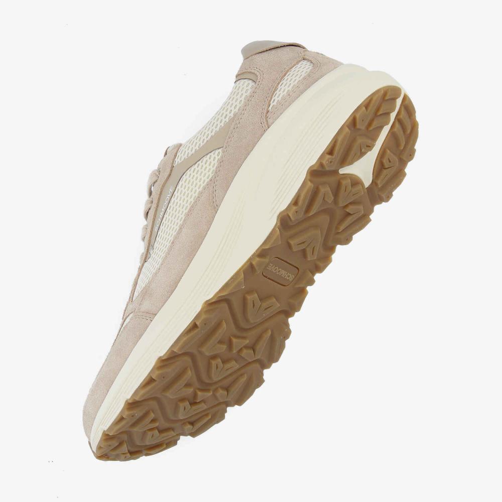 DUSK RUNNER M - MESH/SUEDE - BLANC CASSÉ/BEIGE