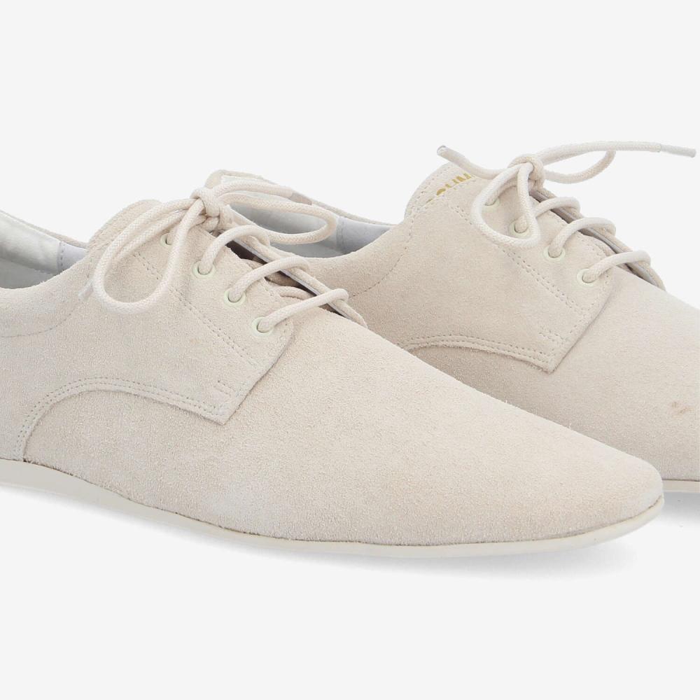 FIDJI SOFT M - SUEDE - BLANC CASSÉ