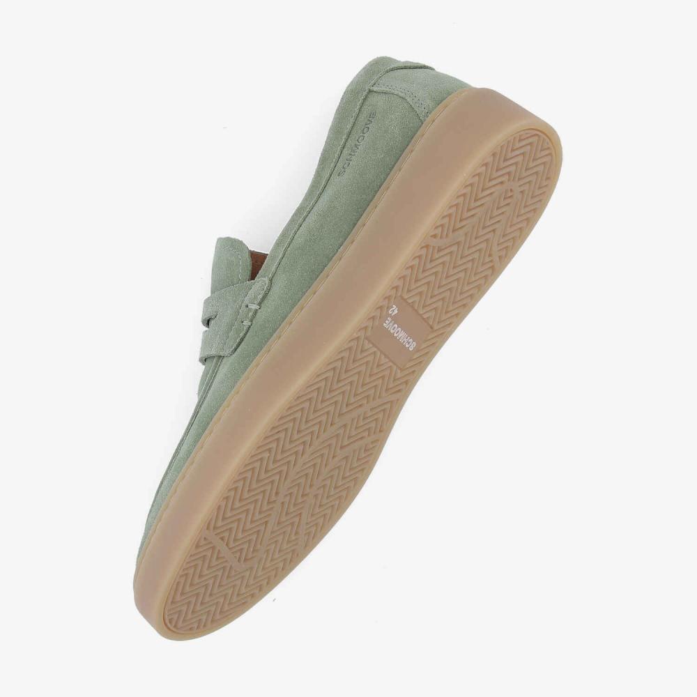 LOAFLY MOC M - SUEDE - GREEN
