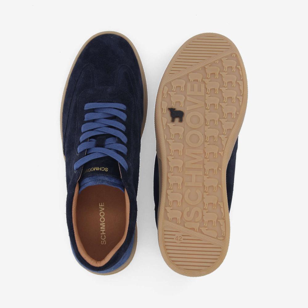 SAN MARINO SNEAKER M - SUEDE/SUEDE - BLEU MARINE/BLEU