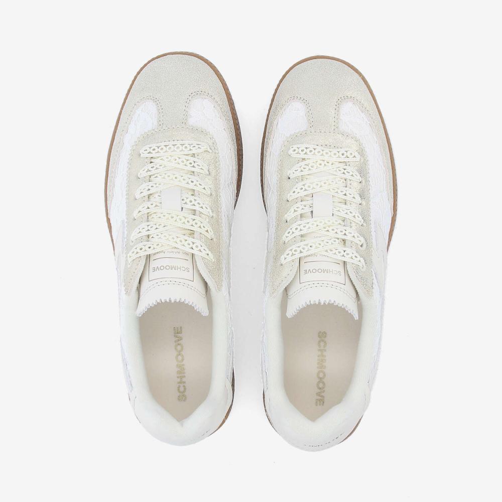 SHEFFIELD JOGGER W - LACE/CRYSTAL/NA - BLANC/OR/BEIGE