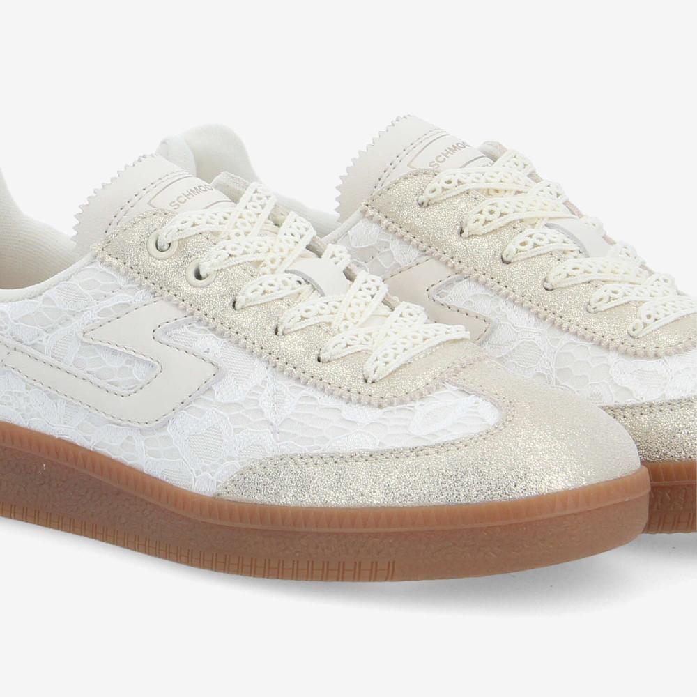 SHEFFIELD JOGGER W - LACE/CRYSTAL/NA - BLANC/OR/BEIGE