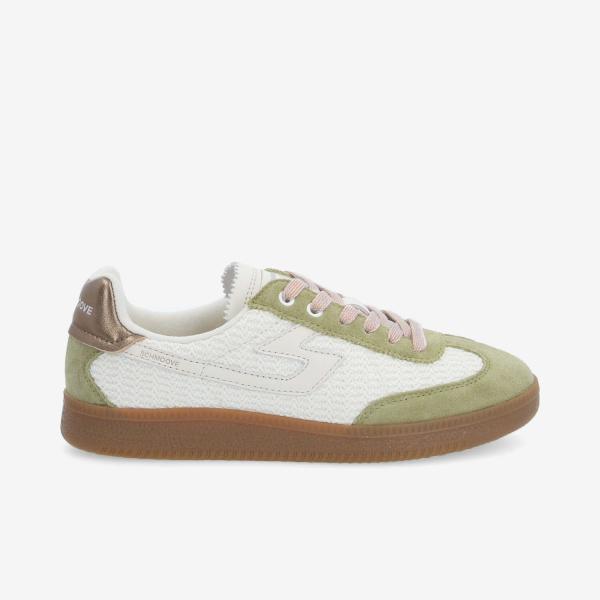 SHEFFIELD JOGGER W - ZOE/SDE/G.METAL - OFF WHITE/GREEN/BRONZE
