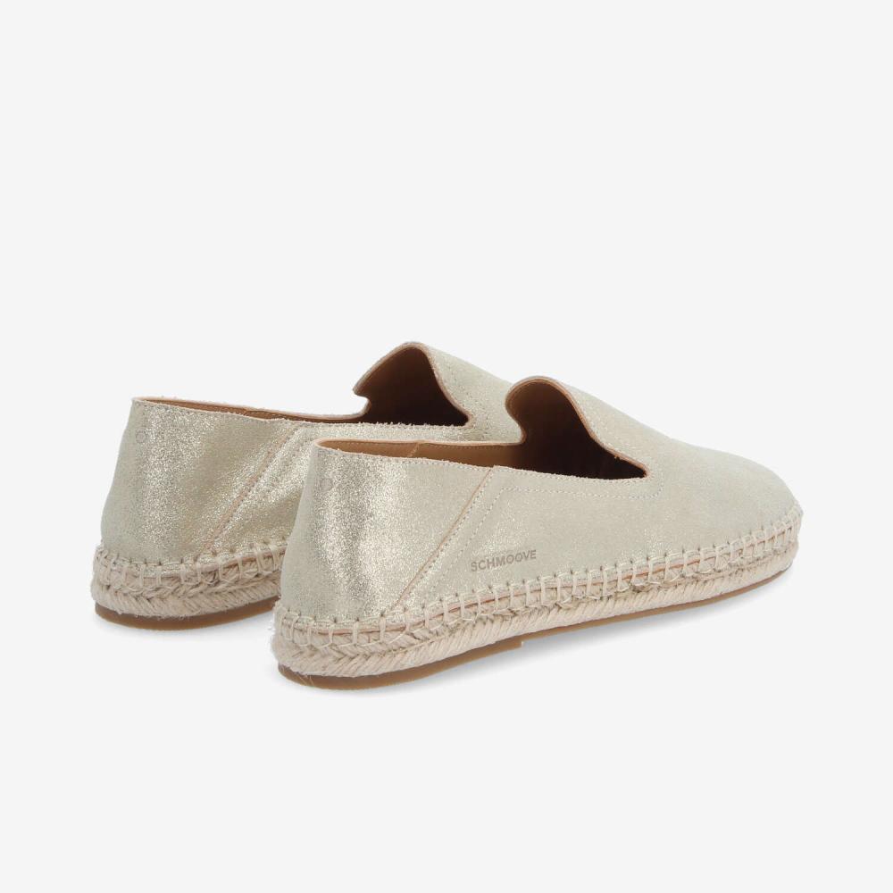 MIELI ESPADRILLE W - CRYSTAL - GOLD