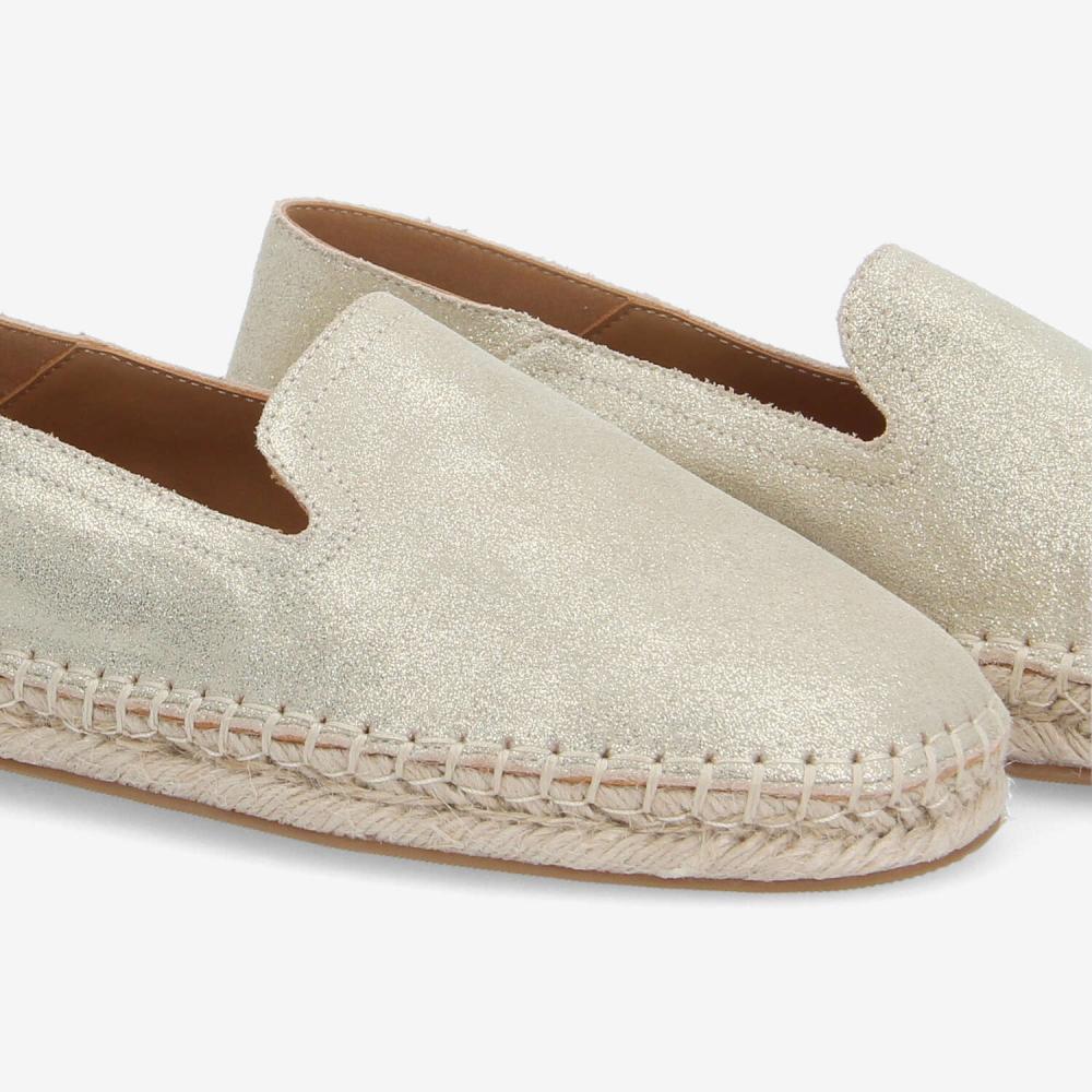 MIELI ESPADRILLE W - CRYSTAL - GOLD
