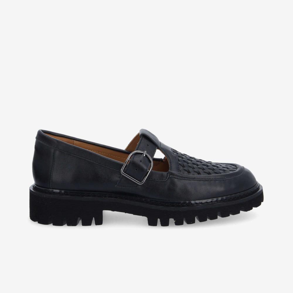 MYSEN BABIES W - NAPPA/WOVEN - NOIR