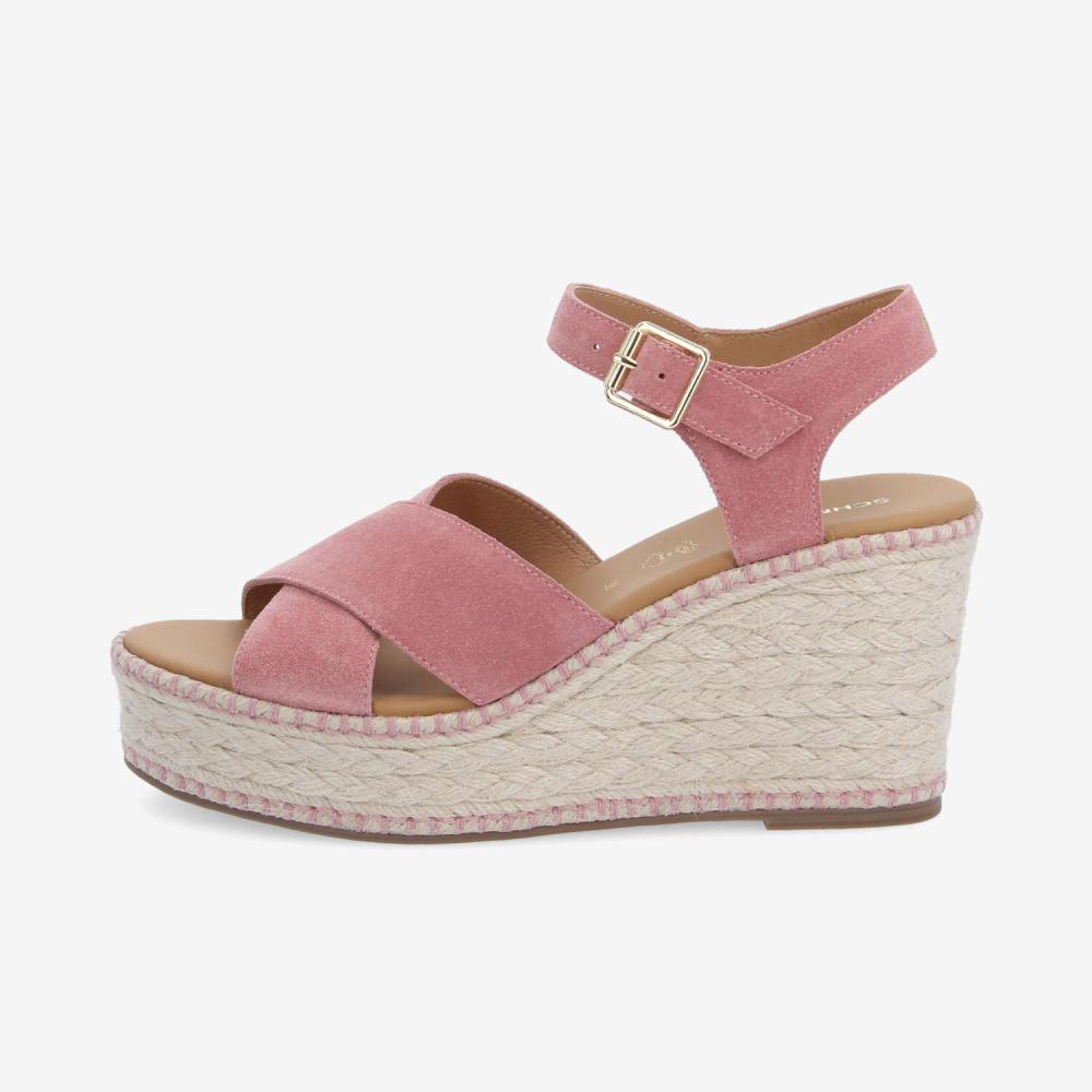 MINA SANDALE W - SUEDE - PINK