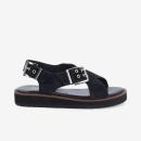 Other image of SIGUI CROSS SANDAL W - SUEDE - BLACK