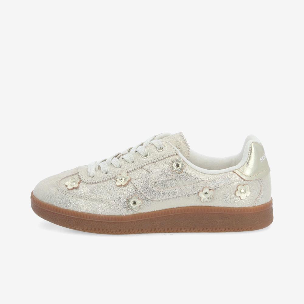 SHEFFIELD FLOWER W - CRYSTAL/FLOWER - GOLD