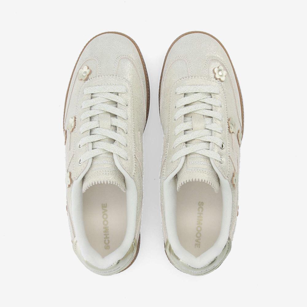 SHEFFIELD FLOWER W - CRYSTAL/FLOWER - GOLD